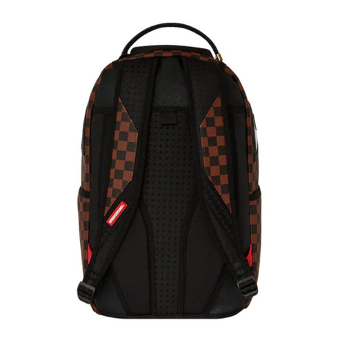 MOCHILA MARRÓN MACHINE FRANCAISE SPRAYGROUND